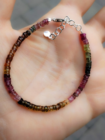 Pulsera tallada de Turmalina extra