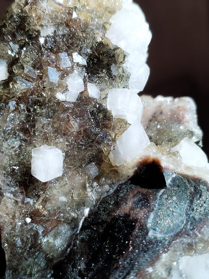 Dolomita y fluorita amarilla