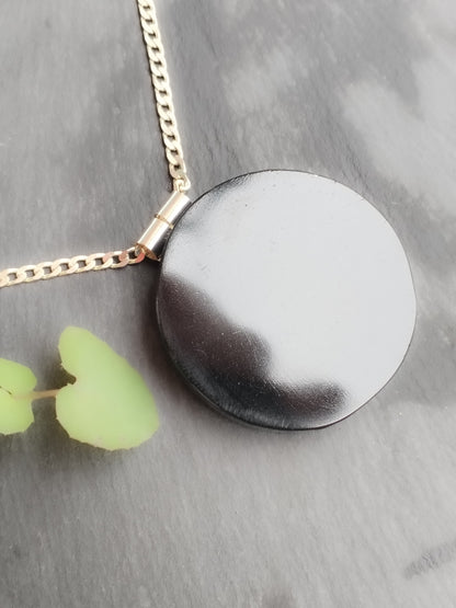 Colgante de Obsidiana Negra