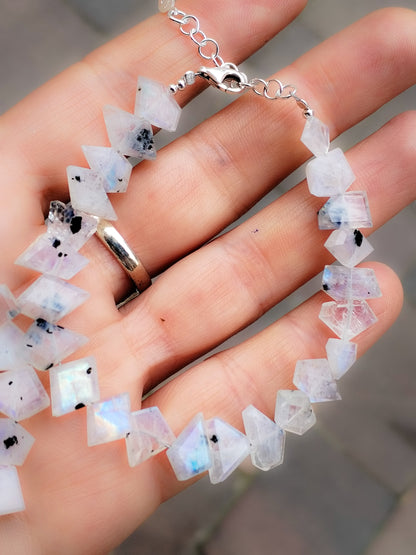 Pulsera de Piedra luna Artesanal