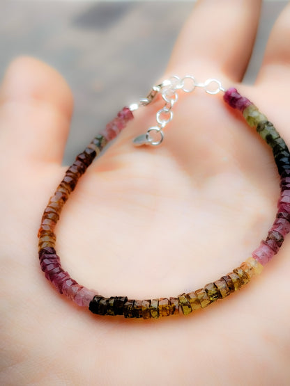 Pulsera tallada de Turmalina extra