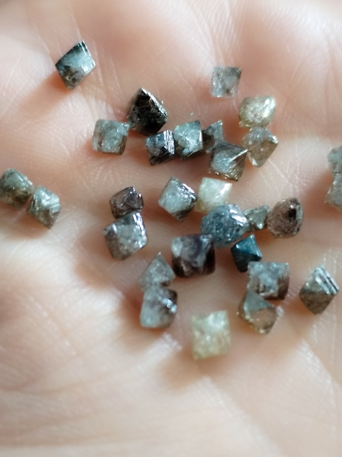 Diamante Cristalizado Auténtico con certificado