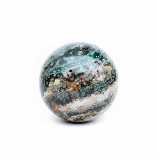 Esfera de jaspe orbicular